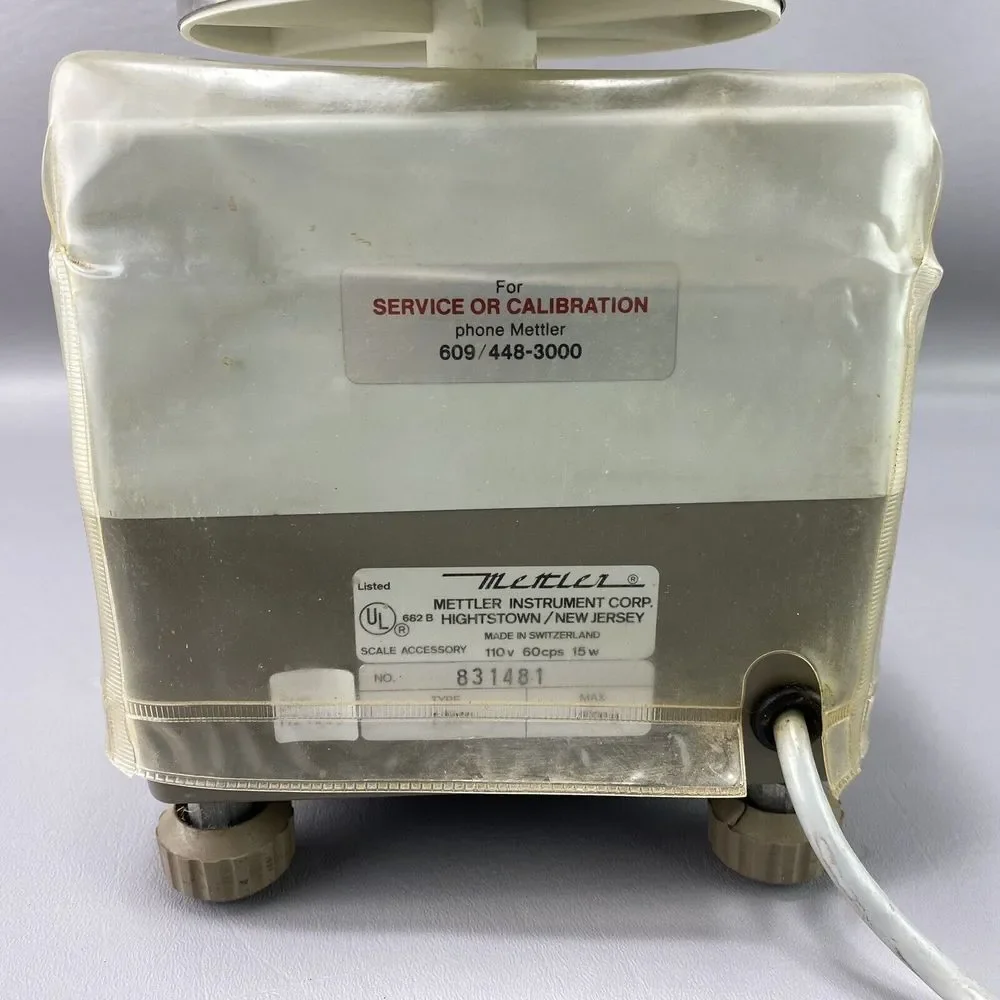 Mettler E2000 2kg Capacity Gram Scale w/ 5